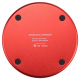 Chargeur Sans Fil 10W Design Tartan Rouge Compatible QI Rapide et Compact - www.yonis-shop.com