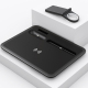 Chargeur Sans Fil 4 en 1 Support Téléphone Base de Recharge pour Smartphones iWatch et AirPods Blanc Protection Intégrée et M...