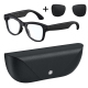 Lunettes De Soleil Intelligentes Avec Caméra 8 MP Assistant Vocal IA Traduction En Temps Réel Et Verres Anti Lumière Bleue