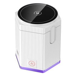 Chargeur Sans Fil Magnétique 15 W Avec Support De Bureau Motorisé 4 En 1 Ports Type C USB Éclairage Ambiant