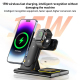 Chargeur Sans Fil 3 en 1 15W Pliable Rapide et Ergonomique Pour Smartphone Casque et Montre - www.yonis-shop.com