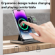 Chargeur Sans Fil 3 en 1 15W Pliable Rapide et Ergonomique Pour Smartphone Casque et Montre - www.yonis-shop.com