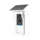 Sonnette Vidéo Connectée Sans Fil 1 MP HD Avec Panneau Solaire Détection De Mouvement PIR Audio Bidirectionnel IP65 - www.yon...
