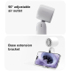 Ventilateur Portable Silencieux Avec Refroidissement TEC Jusqu’à 16°C Autonomie 18 Heures Et 100 Vitesses D’air - www.yonis-s...
