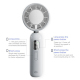 Ventilateur Portable Silencieux Avec Refroidissement TEC Jusqu’à 16°C Autonomie 18 Heures Et 100 Vitesses D’air - www.yonis-s...