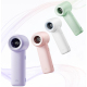 Mini Ventilateur À Main Silencieux Avec Affichage Numérique LED 5 Vitesses Batterie 3000 mAh Flux D’air 9.9 m/s - www.yonis-s...