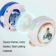 Mini Ventilateur De Cou Sans Pales USB Rechargeable À 3 Vitesses Avec Cordon Silicone Réglable Pour Enfants Et Adultes - www....