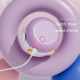 Mini Ventilateur De Cou Sans Pales USB Rechargeable À 3 Vitesses Avec Cordon Silicone Réglable Pour Enfants Et Adultes - www....