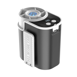 Ventilateur Portable À Clip Avec Affichage LED Éclairage Batterie 1800mAh Et Recharge Type-C