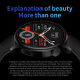 Montre Connectée Bluetooth Avec Appel NFC Suivi Santé Écran 1.28 Pouces Étanche IP68 - www.yonis-shop.com