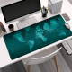 Tapis De Souris Gaming Grand Format Pour Bureau Base Antidérapante Bords Cousus Surface Imprimée Résistante