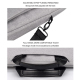 Sacoche Ordinateur Portable Étanche Résistante Avec Poignée Discrète Et Sangle Ajustable Pour Voyage Facile 13.3 Pouces - www...