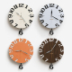Horloge Murale Décorative Orange Pour Salon Ou Cuisine Silencieuse À Pendule Mobile Mouvement Quartz Fixation Facile - www.yo...
