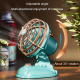 Mini Ventilateur De Bureau USB Silencieux Portable À 2 Vitesses Rechargeable Et Orientable - www.yonis-shop.com