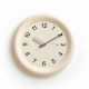 Horloge Murale Vintage Silencieuse À Quartz Pour Salon Et Chambre Cadran 3D Lisible Beige 30 Cm - www.yonis-shop.com