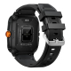 Montre Connectée Résistante HD 1.96 Pouces Bluetooth Appels Moniteur Sommeil Oxymètre Étanche Or Noir - www.yonis-shop.com