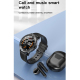 Montre Connectée IP68 Étanche 1.3 Pouces Appels Bluetooth Suivi Sommeil Fréquence Cardiaque Bracelet Acier Argenté - www.yoni...