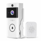 Sonnette Vidéo Intelligente WiFi 720x1280 Avec Audio Bidirectionnel Détection PIR Vision Nocturne Et Carillon Intérieur - www...