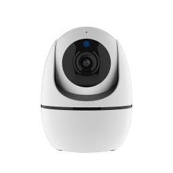 Caméra De Surveillance Intérieure WiFi 1080p Avec Rotation 355° Vision Nocturne Alertes De Mouvement Pour Bébé Et Animaux