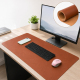 Sous Main De Bureau Réversible En Cuir PVC Et Liège Résistant Aux Éclaboussures 180 x 220 mm Pour Bureau Et Maison - www.yoni...