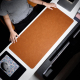 Sous-Main De Bureau Réversible Face Cuir PVC Effet Crazy Horse Et Face Liège 60x30 cm Avec Sangle - www.yonis-shop.com