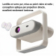 Vidéoprojecteur Portable Full HD 1080p Pour Films Et Gaming Avec Android 13 WiFi 6 Et Correction Automatique - www.yonis-shop...