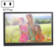 Cadre Photo Numérique LED 13.3 Pouces Pour Photos Et Vidéos Avec Télécommande Résolution 1280x800 Cartes SD MMC MS Et USB - w...