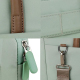 Sacoche Ordinateur Portable 14-15 Pouces en Tissu Oxford Imperméable et Résistante avec Bandoulière Amovible et Poignée Ergon...