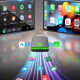 Adaptateur 2 En 1 Android Auto Et CarPlay Filaire Vers Sans Fil Pour 98 % Des Véhicules Bluetooth 5.4 WiFi 6 - www.yonis-shop...