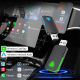 Adaptateur 2 En 1 Android Auto Et CarPlay Filaire Vers Sans Fil Pour 98 % Des Véhicules Bluetooth 5.4 WiFi 6 - www.yonis-shop...