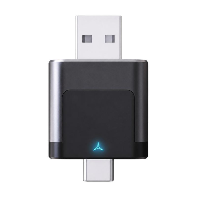 Adaptateur CarPlay Android Auto Filaire Vers Sans Fil 2 En 1 BT 5.4 WiFi 5.8 GHz Compatible Avec 98 % Des Véhicules - www.yon...