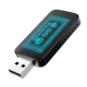 Adaptateur Sans Fil Android Auto Et CarPlay 2 En 1 Pour Véhicules À Connexion Filaire Compatible Avec 98% WiFi 6 Bluetooth 5.4