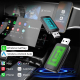 Adaptateur Sans Fil Android Auto Et CarPlay 2 En 1 Pour Véhicules À Connexion Filaire Compatible Avec 98% WiFi 6 Bluetooth 5....