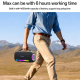 Enceinte Bluetooth Portable 60W Avec Éclairage RGB Résistance À L’Eau IPX5 Et Appels Mains Libres - www.yonis-shop.com