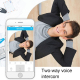 Caméra De Surveillance WiFi Intérieure HD 720p Rotative À 360° Audio Bidirectionnel Et Alerte Mobile - www.yonis-shop.com