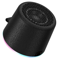 Enceinte Bluetooth Magnétique Portable Pour Smartphone Avec Éclairage Ambiant Bluetooth 6.0 Et TWS
