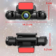 Caméra Embarquée Voiture 1080P WiFi Vision Nocturne Double Enregistrement Grand Angle 170° Enregistrement En Boucle - www.yon...