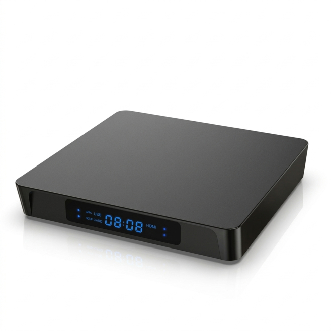 Box TV Android 10 4K Media Player Avec WiFi Double Bande Et Décodage Vidéo 4K 60 Images Par Seconde - www.yonis-shop.com