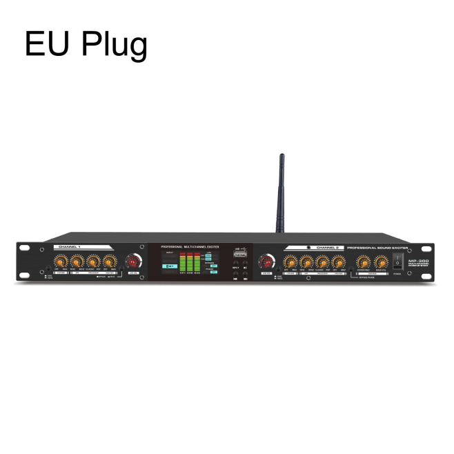 Processeur Audio Exciter Pour Scène Et Karaoké Double Canal Bluetooth USB Optique Anti Larsen Rack 1U - www.yonis-shop.com