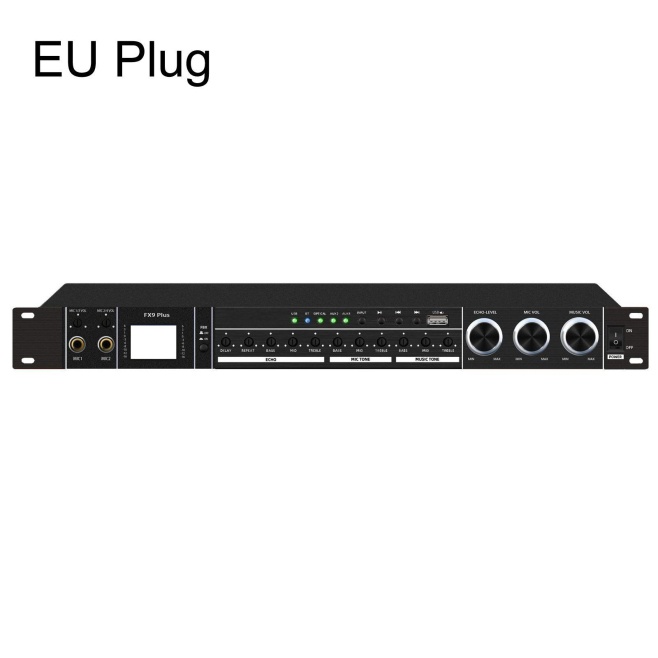 Préamplificateur Karaoké Numérique Avec DSP Réverbération Stéréo Bluetooth USB Et Suppression Du Larsen - www.yonis-shop.com