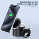 Chargeur Sans Fil Magnétique 3 En 1 Pliable Pour Plusieurs Appareils Charge Rapide 15 W Câble Rétractable 80 Cm - www.yonis-s...
