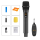 Microphone Sans Fil À Main Anti Larsen Avec Verrouillage Du Bruit Et Portée De 30 Mètres - www.yonis-shop.com