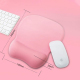 Tapis De Souris Confort Mémoire De Forme Rebond Lent Antidérapant En Silicone Tissu Lycra Lavable Pour Jeux Et Travail - www....