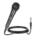 Microphone Dynamique Filaire Pour Équipement Audio Prise 6,35 Mm Câble 3 M Réponse 50 Hz À 10 kHz - www.yonis-shop.com