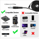Microphone Dynamique Filaire Avec Câble 3 m Et Connecteur Jack 6,35 mm Pour Équipement Audio - www.yonis-shop.com