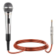 Microphone Dynamique Filaire Pour Karaoké Avec Câble De 5 M Et Connecteur Jack 6 35 Mm - www.yonis-shop.com