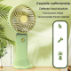 Mini Ventilateur Portable Rechargeable USB Avec Support Téléphone 3 Vitesses Silencieux 500 mAh - www.yonis-shop.com