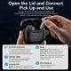 Écouteurs Sans Fil Bluetooth Pour Appels Avec Réduction De Bruit ENC Design Semi Intra Et 5 À 6 Heures D’Autonomie - www.yoni...