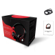 Casque Audio Sans Fil Bluetooth 4.0 Avec Micro Annulation De Bruit Et Radio FM - www.yonis-shop.com