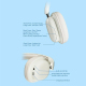 Casque Audio Pliable Réduction De Bruit Sans Fil Pour Gaming Avec Micro 20 Heures D'Autonomie Bluetooth 5.3 Earmuffs Conforta...
